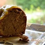 Фунтовый пряный кекс с апельсиново-ромовым соусом