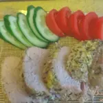 Корейка в сметанно-соевом маринаде