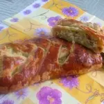 Пирог Косичка с капустой