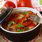 Рагу из овощей с курицей