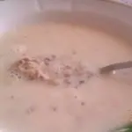 Молочный суп с гречкой
