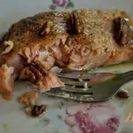 Семга в кленовой глазури