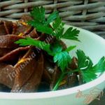 Шоколадная лапша с апельсиновой цедрой