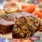 Говядина в картофельных чипсах