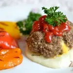 Сырный митлоф с сладким перцем