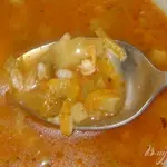 Рассольник с сердечками и пупками