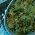 Запеканка из мясных шариков в тесте