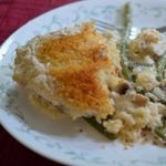 Куриная запеканка с зеленой фасолью