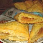 Слойки с банановым джемом