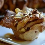 Яблочный карамельный фантанс