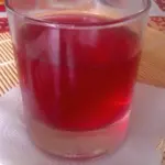 Грушевый компот с вишней