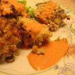 Овощные котлеты с фаршем из индейки