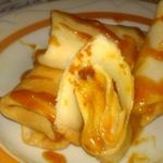 Блинчики с карамельно-банановой начинкой