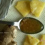 Ананасовое варенье с имбирем