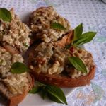 Густой соус из баклажанов