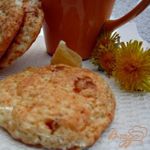 Творожные лепешки с цукатами из ананаса