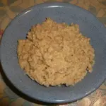 Овсяная каша с кокосовым маслом