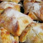 Слоёные конвертики с фруктовой начинкой