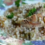 Куриные грудки с абрикосами и каперсами