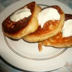 Оладьи с овсяными отрубями