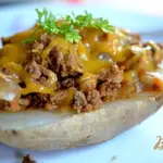 Слоппи запеченный картофель