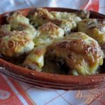 Куриные ножки с белой фасолью
