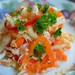 Слоппи капустный салат с соусом