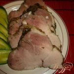 Свиная лопатка запеченная в фольге