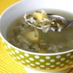 Рассольник с рисом