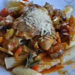 Курица в охотничьем стиле