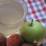 Яблочно-персиковый компот