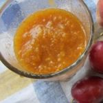 Cливово-персиковый десерт