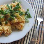 Кабачки тушеные с рисом