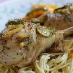Курица со вкусом манго и имбиря