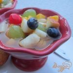 Фруктовый салат с чайной настойкой