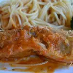 Говядина с сырной начинкой