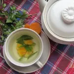 Мятный чай с курагой