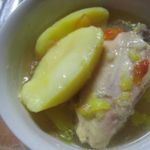 Курица с картофелем по-кубански
