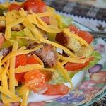 Салат из гамбургера