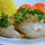 Свиные котлеты на косточке с горчицей