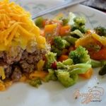Мясной хлеб под шубой