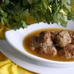 Котлетки в лимонном соусе