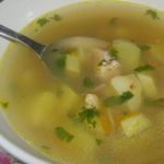 Мясной суп с гречневой крупой