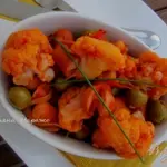 Цветная капуста с оливками