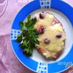 Свинина с вишней