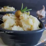 Давленый картофель с оливками