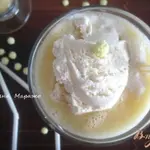 Ананасовый напиток с мороженым