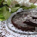 Итальянский шоколадно яблочный пирог