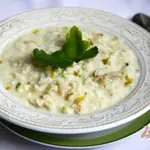 Английский рисово-куриный сливочный суп