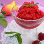 Сорбет из клубники